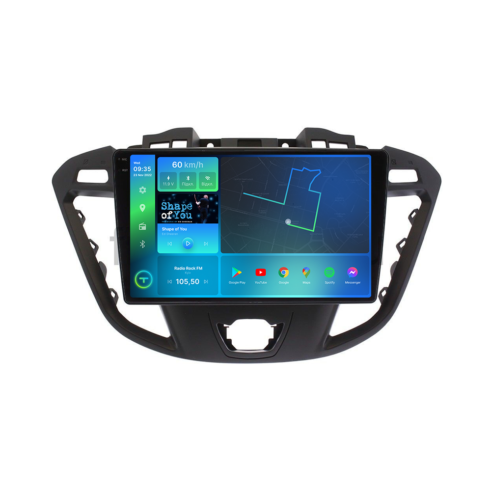 Штатна магнітола Torssen 2K Ford Transit Tourneo base 17+ F10432 4G Carplay DSP