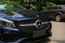 Передня решітка (2013-2016, Diamond Silver) для Mercedes CLA C117 рр