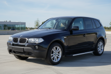 Бокові пороги Duru (2 шт., Алюміній) BMW X3 E83 2003-2010 рр.