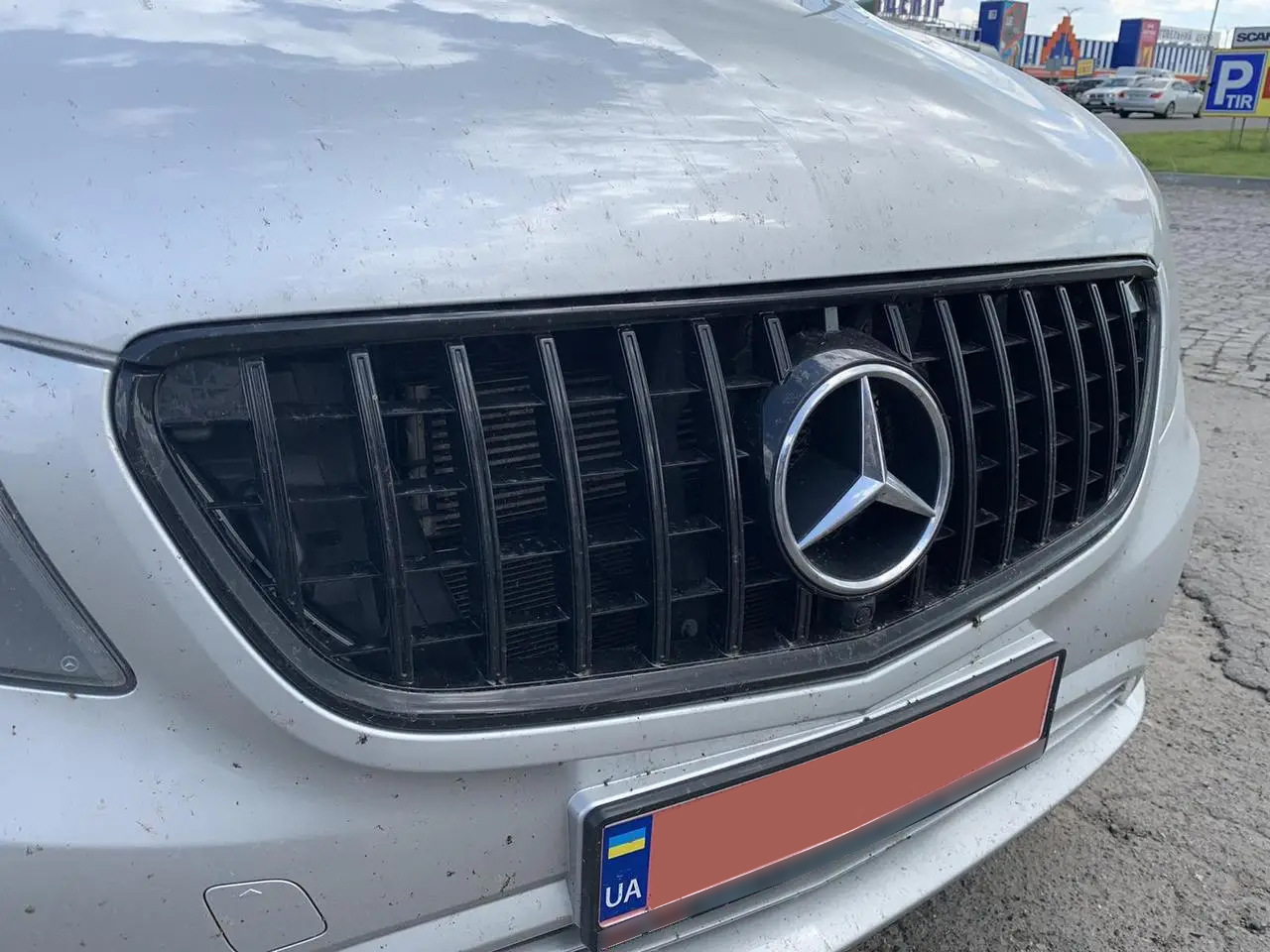 Передня решітка GT Panamericana Black (2014-2023 для Vito W447) для Mercedes Vito/V-class W447 2014- рр