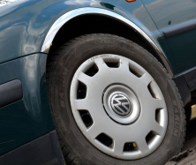 Накладки на арки (4 шт, нерж) SW, 1996-2000 для Volkswagen Passat B5 рр