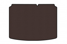 Гумовий килимок в багажник Carsuit (Купе, коричневий) Citroen C-4 2004-2010 рр.