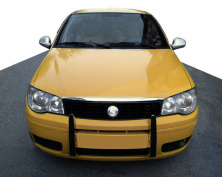 Кромка капоту (нерж.) для Fiat Albea 2002-2012 рр