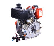 Двигун м/б 178F (6Hp) (дизель, шліци 25мм) з електростартером TT AMG-2