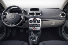 Накладки на панель 2008-2012 дерево Renault Clio III 2005-2012 рр.