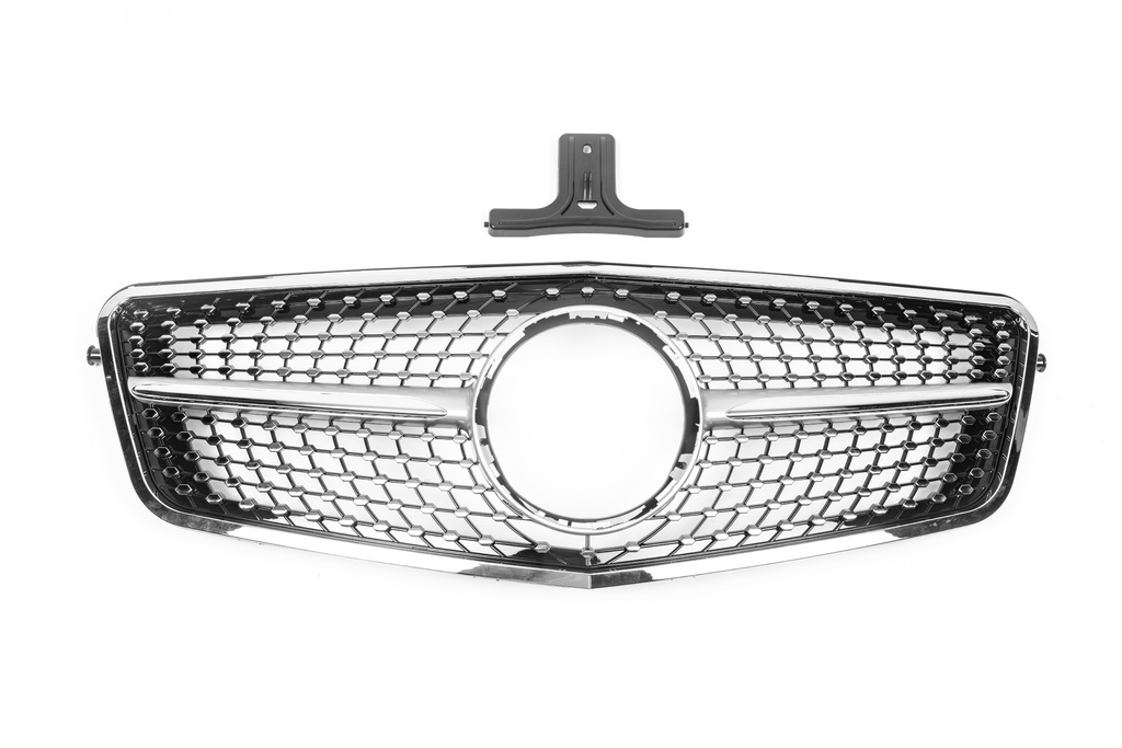 Передня решітка Diamond Silver (2009-2012) для Mercedes E-сlass W212 рр