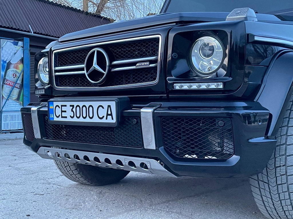 Накладки на фари з LED (5 діодів, комплект) для Mercedes G сlass W463 1990-2018 рр