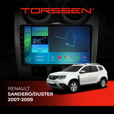 Штатна магнітола Torssen Renault Sandero/Duster 07-09 NF9 Carplay