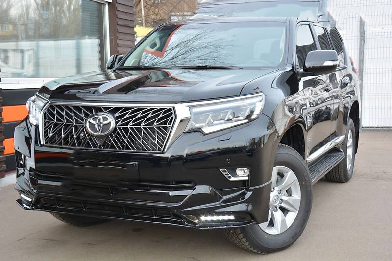 Решітка 2017-2026 (TRD) Тільки решітка (без хром війок) для Toyota Land Cruiser Prado 150 рр
