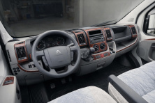 Накладки на панель (2006-2014) Чорний рояль Peugeot Boxer 2006-2025 рр.