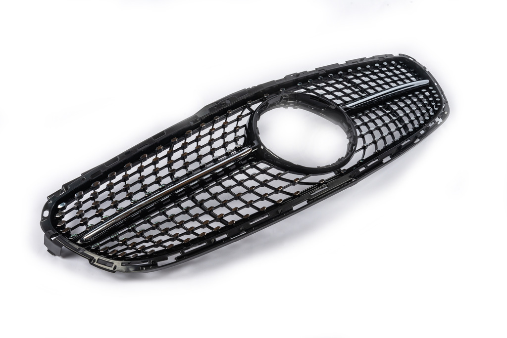 Передня решітка Diamond Black (для Avantgarde і AMG-Line, 2013-2016) для Mercedes E-сlass W212 рр