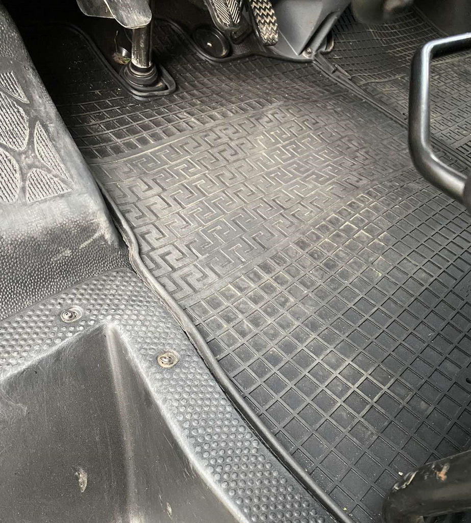 Гумові килимки (2 шт, Polytep) для Peugeot Boxer 1994-2006 рр