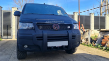 Передня накладка губа (під фарбування) для Volkswagen T5 Transporter 2003-2010 рр