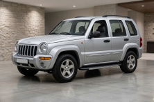 Бокові пороги Duru (2 шт., Алюміній) Jeep Cherokee/Liberty 2002-2007 рр.