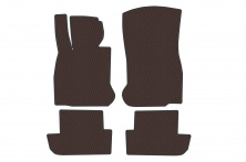 Гумові килимки Carsuit (Для F12/13, Коричневий) BMW 6 серія F12/F13/F06 2011-2018 рр.