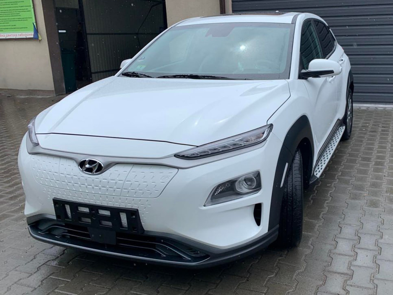 Бокові пороги Оригінальний дизайн (2 шт) для Hyundai Kona 2017-2023 рр