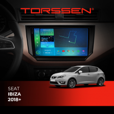 Штатна магнітола Torssen 2K Seat Ibiza 18+ F9232 4G Carplay DSP
