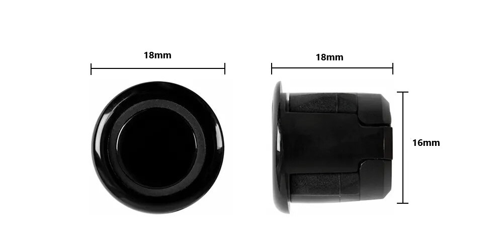 Паркувальний радар TORSSEN NPS400 silver 16mm