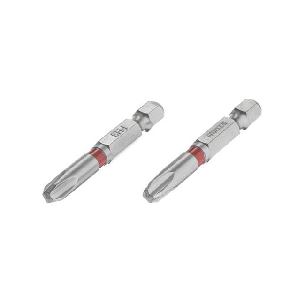 Комплект отверточных насадок PH3 1/4*50мм, S2, уп. 2 ед., STORM