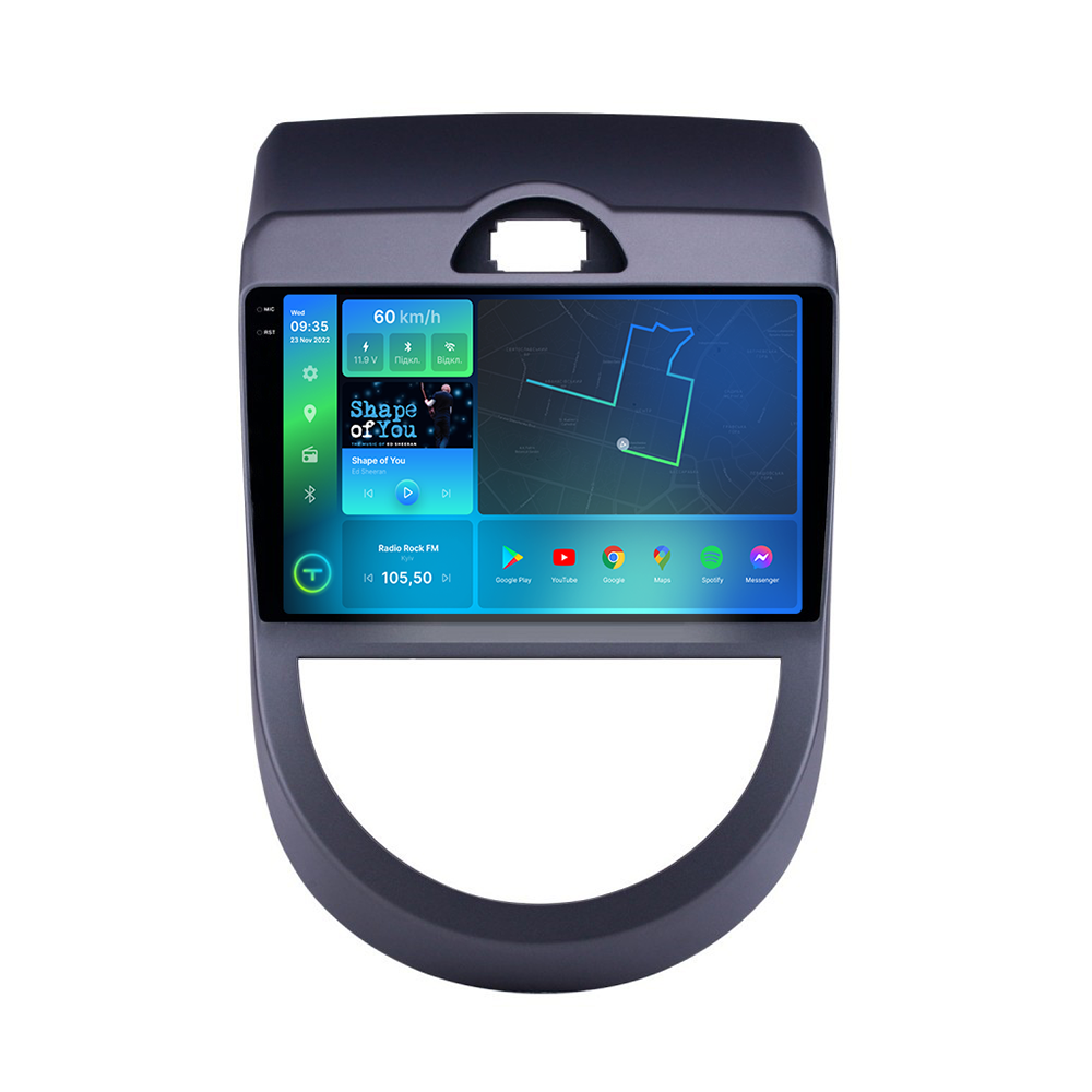 Штатна магнітола Torssen 2K Kia Soul 08-11 F98256 4G Carplay DSP