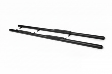 Бічні труби B2 Black (2 шт., нерж) GreatWall Haval/Hover H3 2005-2013 рр.