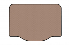 Гумовий килимок в багажник Carsuit (Бежевий) Buick Encore 2013-2019 рр.