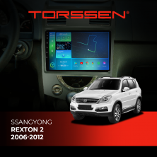 Штатна магнітола Torssen SsangYong Rexton 2 06-12 F9232 4G Carplay DSP