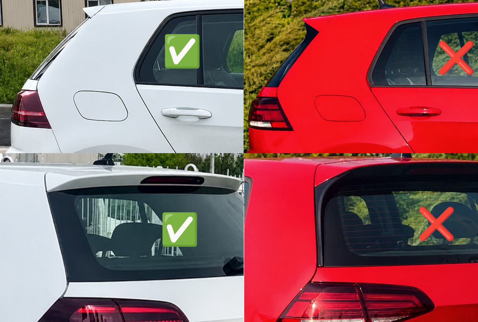 Спойлер Niken (для Base HB, під фарбування) для Volkswagen Golf 7/E-Golf 2012-2020 рр