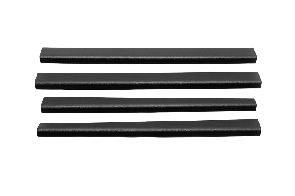 Накладки на дверні пороги (DDU, ABS-пластик) 4 шт, Мат для Volkswagen Caddy 2004-2010 рр