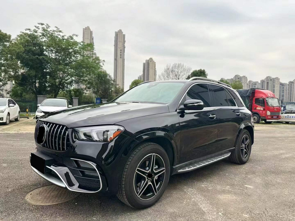 Комплект обвісів AMG GLE63 (з повним заднім бампером) для Mercedes GLE W167 2018- рр