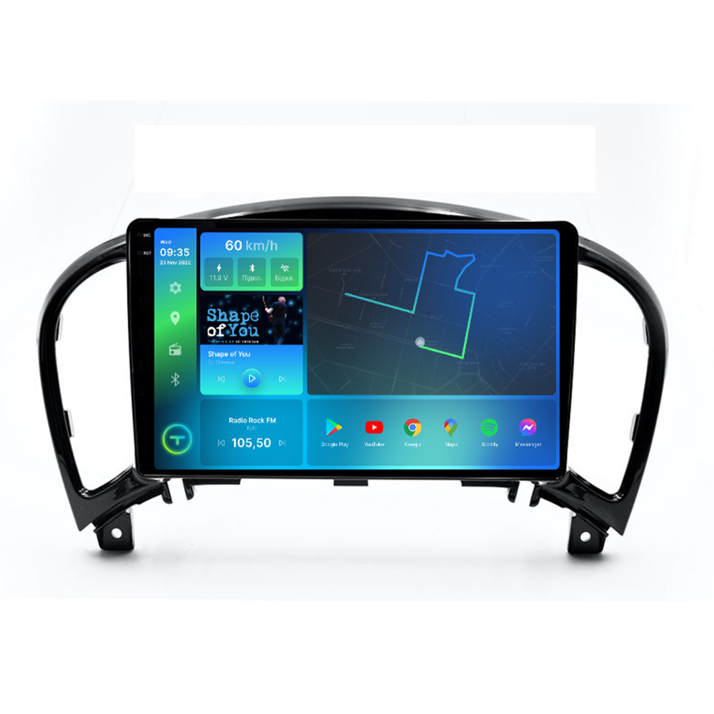 Штатна магнітола Torssen Juke 10-14 F9332 4G Carplay