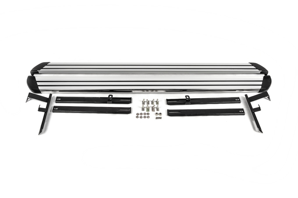 Бокові пороги OEM V1 (2 шт) для Hyundai Santa Fe 3 2012-2018 рр