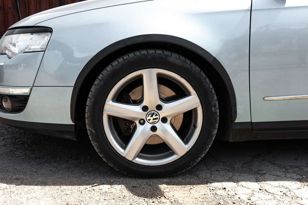 Накладки на арки (4 шт, ABS) для Volkswagen Passat B6 2006-2012 рр