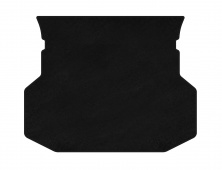 Килимок багажника текстильний Premium (SD, Чорний) Geely MK 2006-2014 рр.