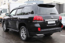 Задні бризковики 2012-2015 (2 шт, під обвіс) Toyota Land Cruiser 200 2007-2021 рр.