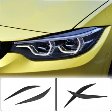 Вії на фари V1 (Карбон) BMW 4 серия F32/F33/F36 2012-2020 гг.