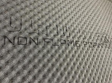 Негорючий звукопоглинаючий лист SQL NF 15 Non flam Foam 15мм (75х100см)