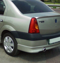 Задній бампер (накладка, під фарбування) для Renault Logan I 2005-2008 рр