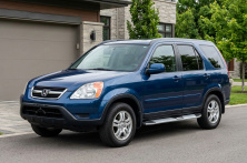 Бокові пороги Mevsim Grey (2 шт., Алюміній) Honda CRV 2001-2006 рр.