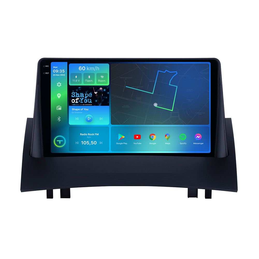 Штатна магнітола Torssen 2K Renault Megane 2 F98256 4G Carplay DSP