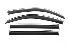 Вітровики з хромованим молдингом Niken Luxury (2008-2015, 4 шт) Lexus LX570/450d 2008-2022 рр.