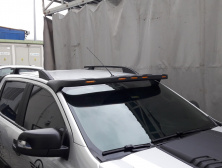 Козирок лобового скла (LED) для Volkswagen Amarok 2010-2022 рр