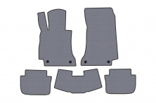 Гумові килимки Carsuit (Cabrio, сірий) Mercedes E-сlass W214 2023- рр.