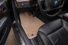 Килимки EVA (Для E66, бежевий) BMW 7 серія E65/66 2001-2008 рр.