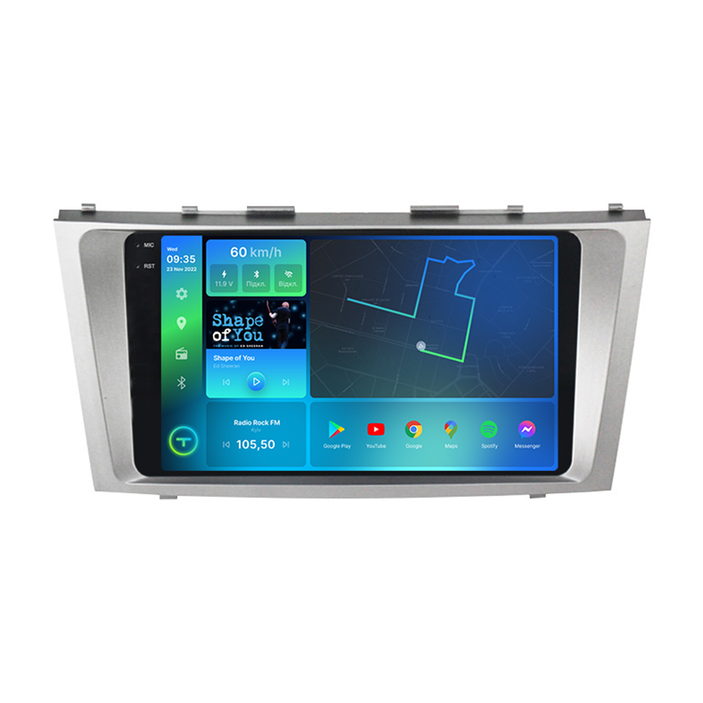 Штатна магнітола Torssen 2K Toyota Camry 40 F98256 4G Carplay DSP