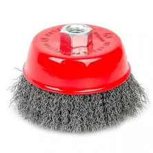 Щетка чашечная 100 мм, для КШМ, М14 (крученая проволока)