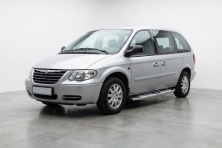 Бокові пороги Mevsim Grey (2 шт., Алюміній) Chrysler Voyager 2001-2007 рр.