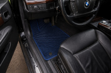 Килимки EVA (Для E66, синій) BMW 7 серія E65/66 2001-2008 рр.