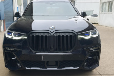 Ніздрі M-Look (2019-2022, чорний матовий) BMW X7 G07 2019- рр.