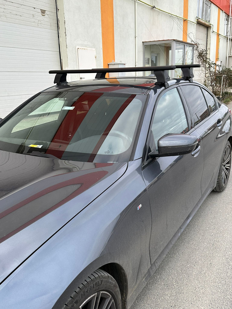 Автобагажник для гладкого даху Erkul V4 (хром, пара)